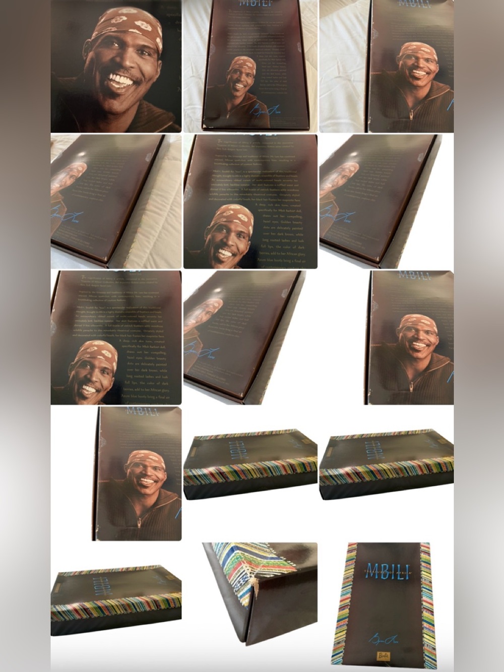 RARE Mbili by Byron Lars Barbie from Treasures of Africa series Mattel 2002 NRFB - Picture 12 of 17